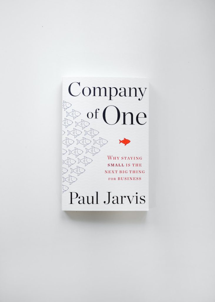 a copy of the book company of one by paul jarviss